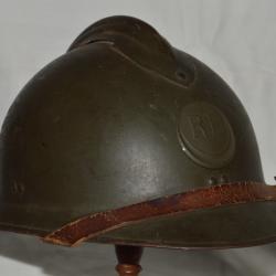 CASQUE ADRIAN Mle 1926 ZOUAVE-TIRAILLEUR-SPAHI-TROUPE D'AFRIQUE-CAMPAGNE DE FRANCE 1940-LIBERATION