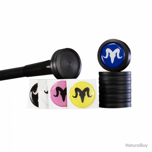 Sticker masse de finition RamRods (pack de 3) - Bleu