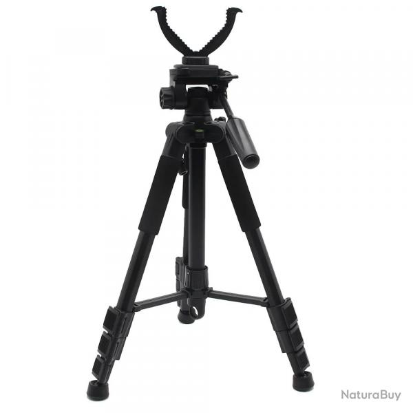 Trpied de Chasse Rglable Pivotant 360Lger Stable et Robuste pour Chasse Tir et la Photographie