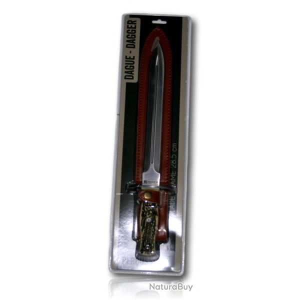 DAGUE PERCUSSION AVEC ETUI CUIR