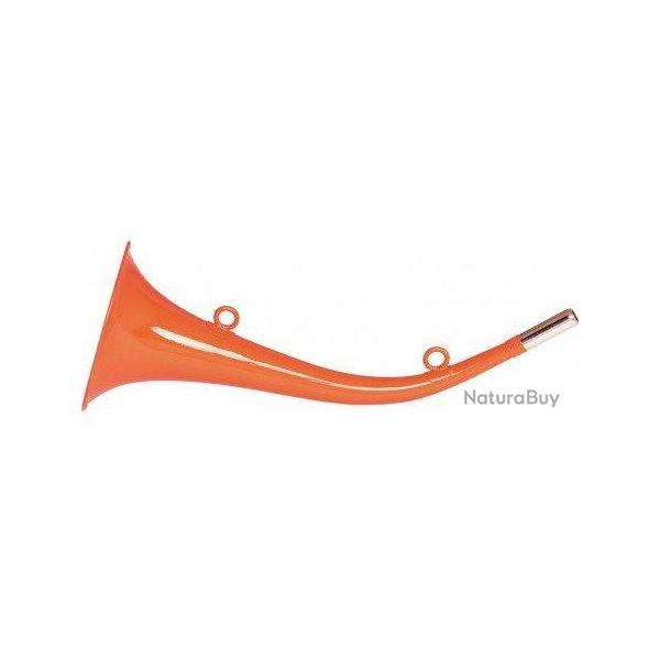 Corne de chasse orange 40cm Stepland VERNEY CARRON