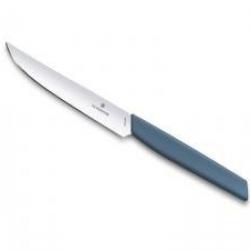 Couteau Victorinox steak Swiss Modern, lame lisse 12 cm inox