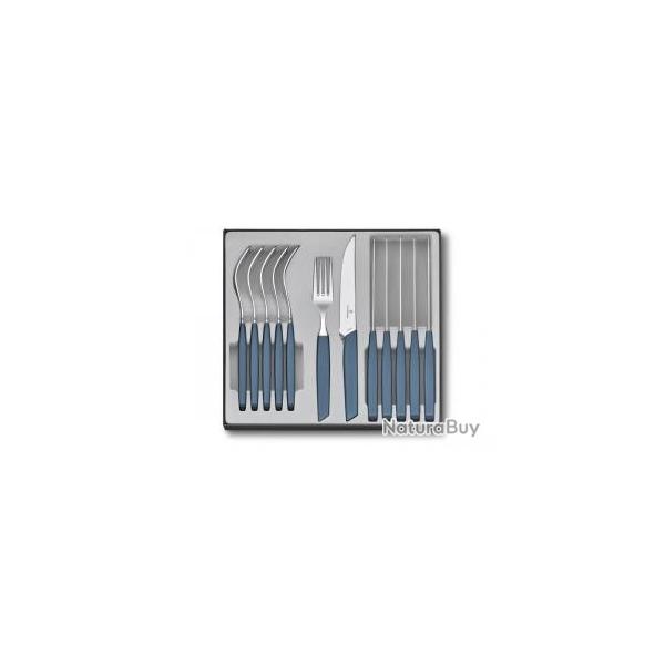 Mnagre 12 pices Victorinox Swiss Modern en acier inox 18/10