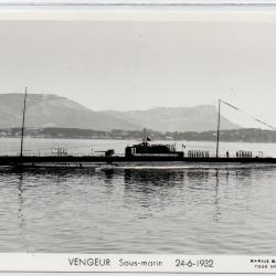 CPA - Marine Militaire Française - Sous - Marin " VENGEUR " 24-6-1932  N°3935