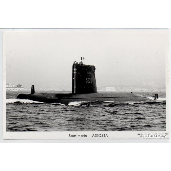 CPA - Marine Militaire Franaise - Sous - Marin " AGOSTA " N3938