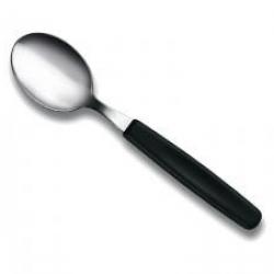 Cuillère à soupe Victorinox en acier inox 18/10, manche polypropylène noir