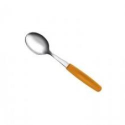 Cuillère à café Victorinox en acier inox 18/10, manche polypropylène orange