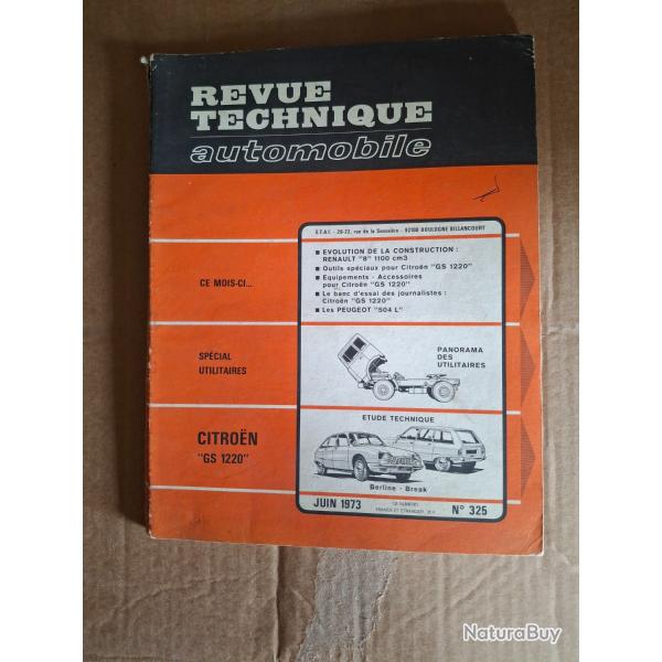Revue technique citroen GS
