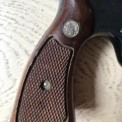 Plaquettes S&W, K / L square butt.