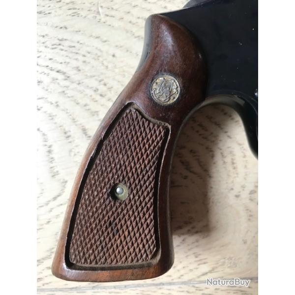 Plaquettes S&W, K / L square butt.