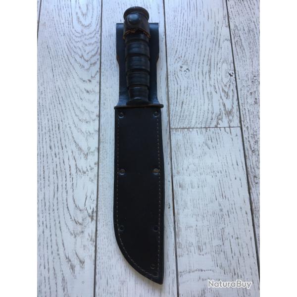 Couteau de combat US Camillus Vietnam complet avec fourreau