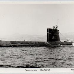 CPA - Marine Militaire - Sous - Marin " DAPHNÉ " N°3942