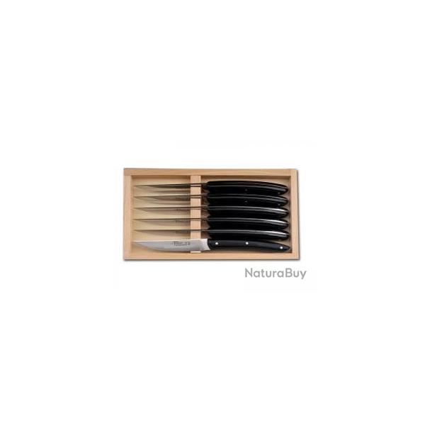 Coffret 6 couteaux table  Le Thiers  modle Classique, 23 cm inox,