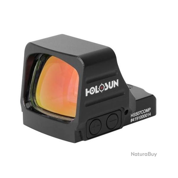 HOLOSUN REFLEX 507 COMP RETICULE ROUGE