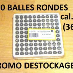 LOT 500 balles rondes PEDERSOLI calibre 36 (362) à 25.00 Euros !!!!! -VENDU PAR JEPERCUTE (SI415)
