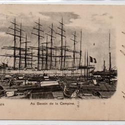 CPA - Marine - BELGIQUE - Anvers Bassin de la Campine  N°3190