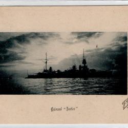 CPA - Marine Militaire - Cuirasse " Justice " N°3943