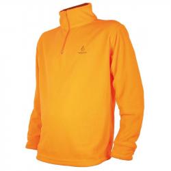 Sweat polaire col montant orange Treeland
