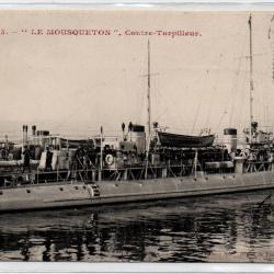 CPA - Marine Militaire -  " LE MOUSQUETON  "  Contre -Torpilleur  N°3946