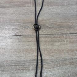 bolo de collection vintage motif sanglier doré cuir synthétique destockage chasse enchère 2