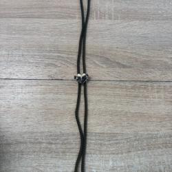 bolo tressé de collection vintage dent synthétique destockage chasse enchère