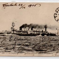 CPA - Marine Militaire -  " Le Dupuy -de -Lome "Croiseur-Cuirasse  N°3948