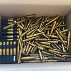Lot de 180 balles de grande chasse , munitions d'atelier tout calibre melangé vendu en l'état encher