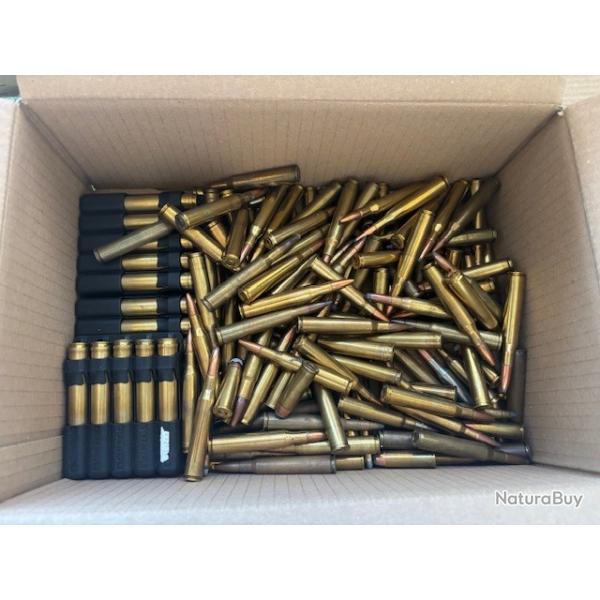 Lot de 180 balles de grande chasse , munitions d'atelier tout calibre melang vendu en l'tat encher