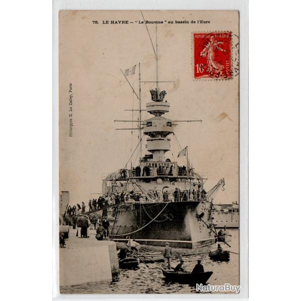 CPA - LE HVRE - "LE BOUVINE" AU BASSIN DE L'EURE N3950