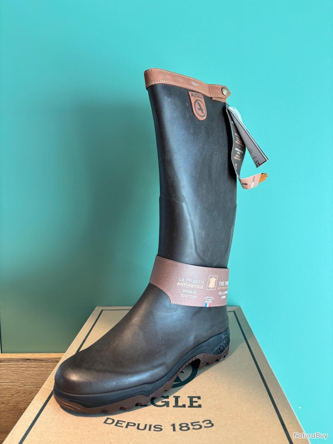 Anti Fatigue Botte Aigle Parcours Signature Bottes Parcours Brun