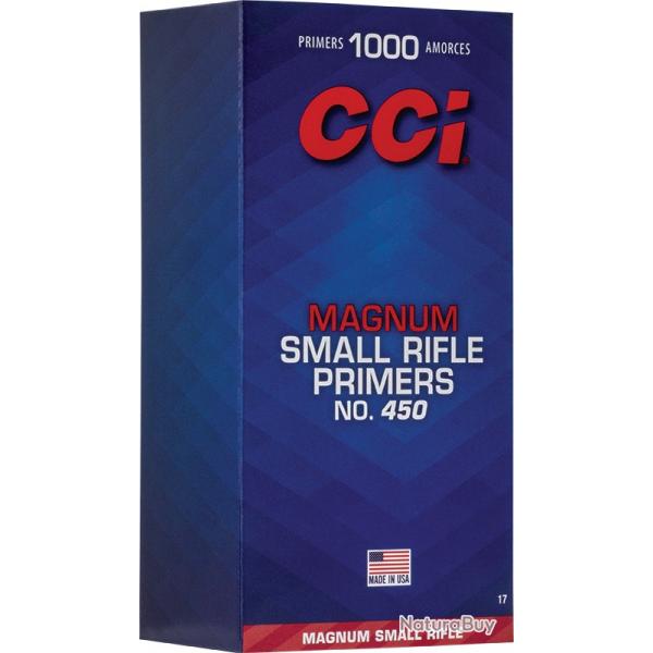 AMORCE CCI MAGNUM SMALL RIFLE N450 x1000