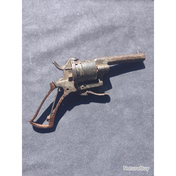 Revolver type LeFaucheux - 7mm  broche