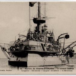 CPA - Marine de Guerre Française - Le cuirasse Suffren N°3952