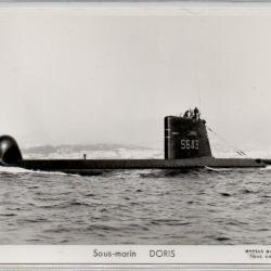 CPA - Marine Militaire - Le Sous - Marin " DORIS "  N°3956