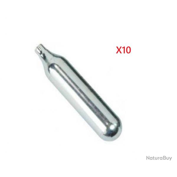 10 Capsules cartouches Sparclettes de CO2 12 grammes