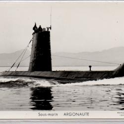 CPA - Marine Militaire - Le Sous - Marin " ARGONAUTE " N°3961