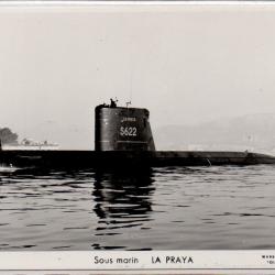 CPA - Marine Militaire - Le Sous - Marin " LA PRAYA " N°3962