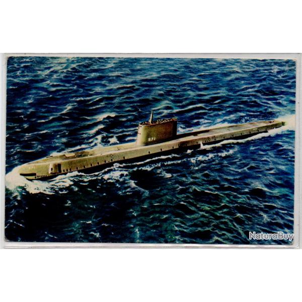 CPA - Marine Militaire - Le Sous - Marin  " LE NAUTILUS " Premier Sous - Marin atomique  N3964