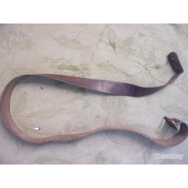 ceinture en cuir rglementaire franaise (mas 36 ?)