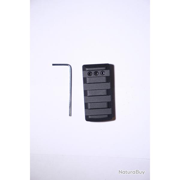 Platine de montage rail Plcatiny pour Glock