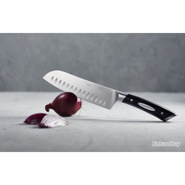 Scanpan 92551800 Couteau Santoku alvol - Classic - 18cm
