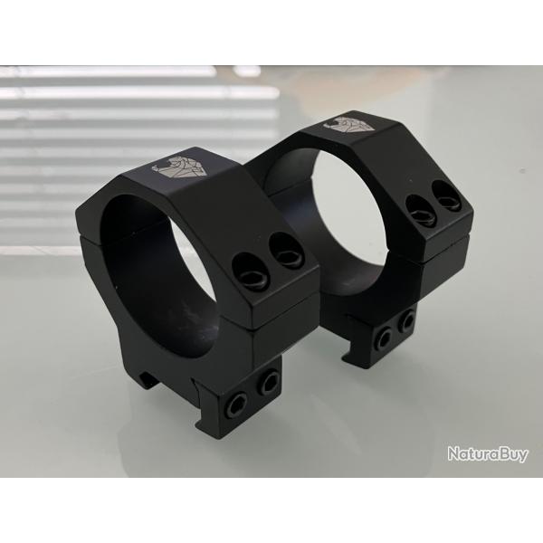 Colliers alu 34 mm Alfa Elite