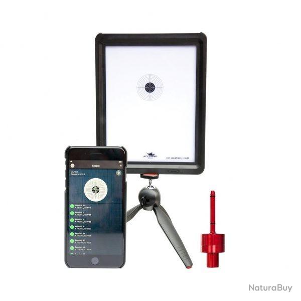 CIBLE TIR  SEC ACCURIZE kit d'entranement + cartouche laser rouge Standard 22LR, Rechargeable