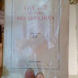 Voyage au pays des articoles par André Maurois - NRF - Gallimard -