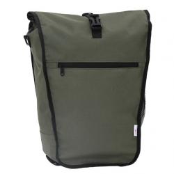 Sac à vélo 20L vert olive en polyester - Design pratique pour cyclistes urbains et randonneurs