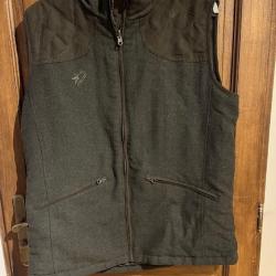 gilet tweed et polaire Stagunt