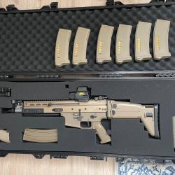 Scar L Tokyo Marui AEG blowback - upgrade