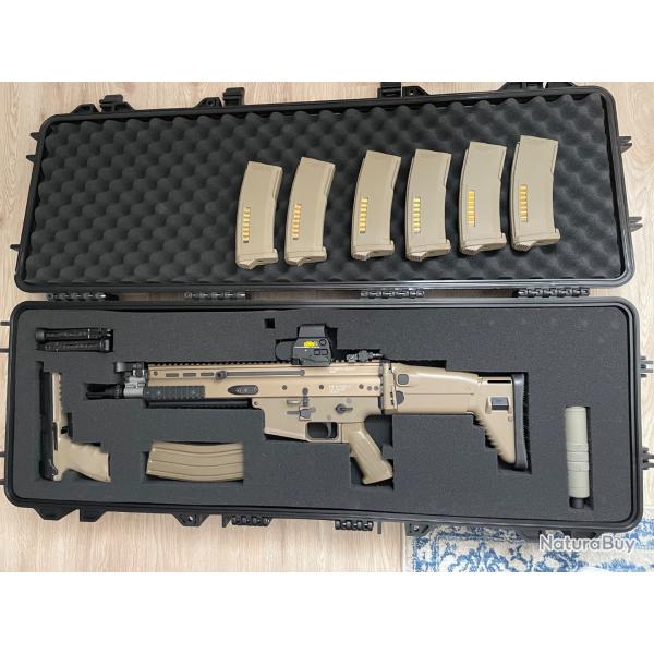 Scar L Tokyo Marui AEG blowback - upgrade