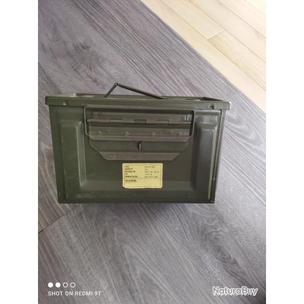 Belle Caisse VIDE 9x19 Para France  1500 coups, TBE ETAT JOINT OK