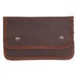 ETUI EN CUIR VIEILLI 10 BALLES GRANDE CHASSE